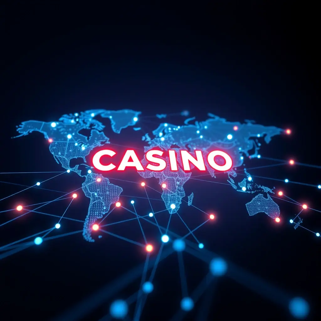 Casino backend dashboard showing player analytics and revenue metrics
